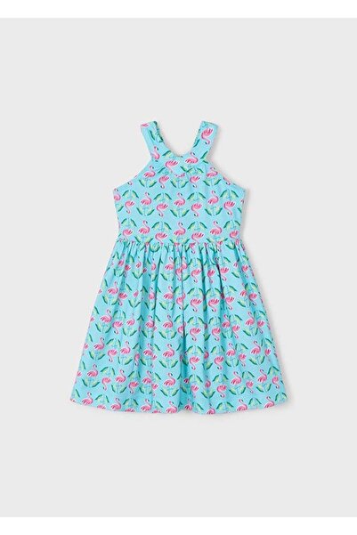 MAYORAL Girl's Flamingo Printed Dress