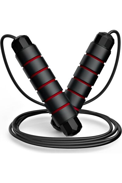 Generic Jump Rope, Tangle-Free Rapid Speed Jumping Rope Cable with Ball Beari...