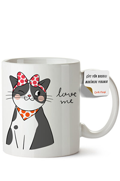 ET ERTAPASSAGE original creative designs Cat Design Printed Porcelain Mug (Do...