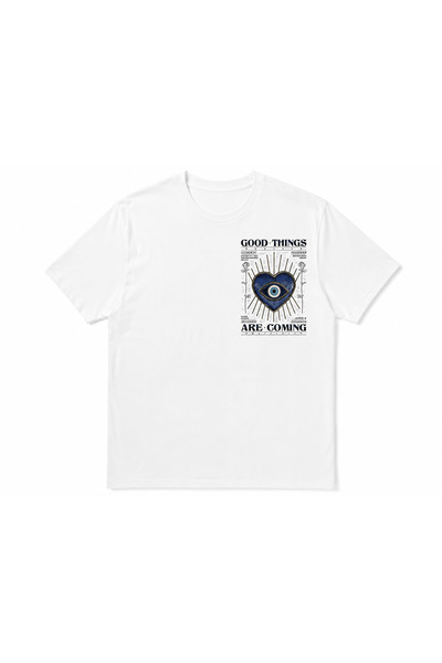 Boi Tricou supradimensionat cu mânecă scurtă, decolteu tip crew, cu imprimeu ...