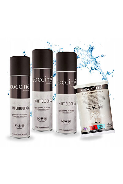 Coccine Set, Coccine, multibloc, 250 ml, 3 bucati de impregnare, 15 bucati de...