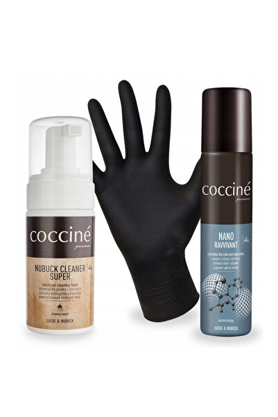 Coccine Set de ingrijire pentru piele intoarsa si nubuc, Coccine, 3 in 1, 100...