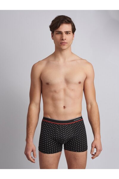madbox Μπόξερ Βαμβακερό με Polka Dot Print