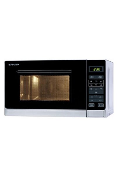 Sharp Cuptor cu microunde R242INW, 20L, 800W, Negru/Argintiu