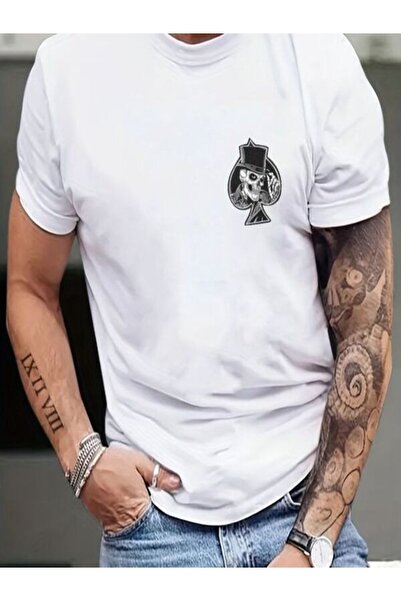 COZYWEAR White Printed Men's T-Shirt