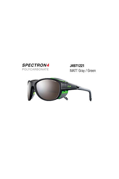 Julbo EXPLORER 2.0 POLYCARBONATE SPECTRON - رمادي/أخضر