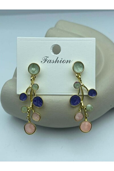 BİJU YILMAZ Green grape cluster earrings - 26vipk34