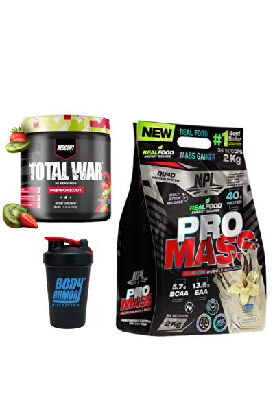 Body Armor Nutrition All-In-One Fitness Stack: REDCON1 Total War + NPL Pro Ma...