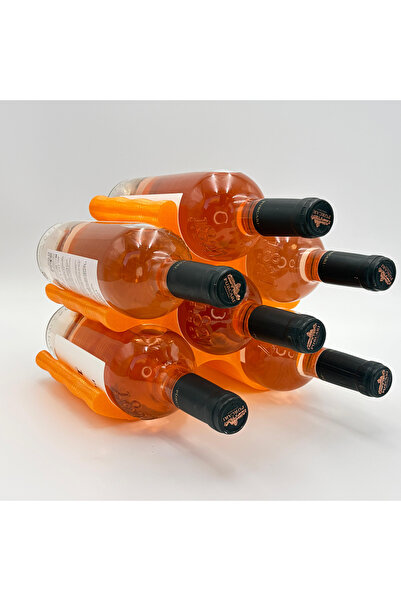 OEM Suport sticle de vin „Splash”, capacitate 6 sticle, design modern