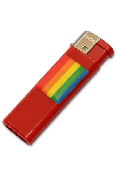 PRIDE Bricheta cu Steag LGBT – Rosie