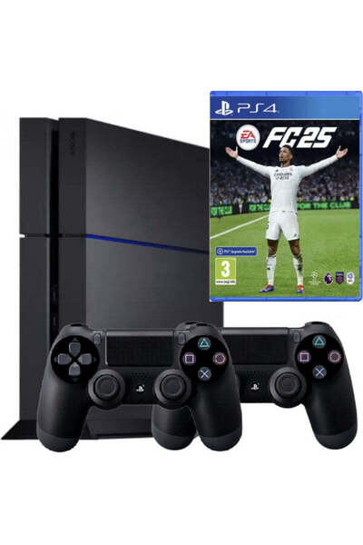 Sony PlayStation 4 PS4 1TB + 2 controlere second-hand + Consolă de jocuri Ea ...