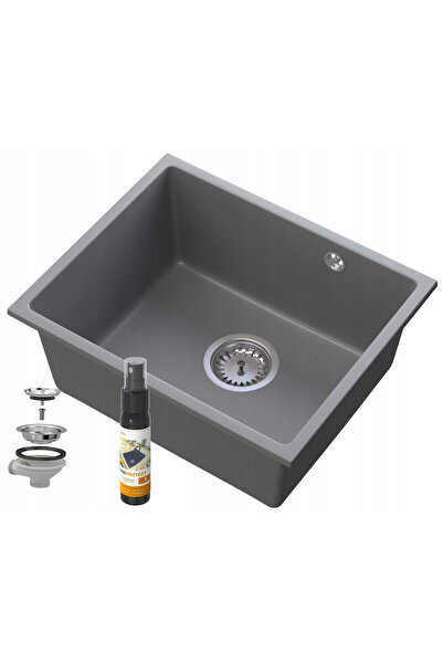 Granitan Set chiuveta bucatarie si spray, Granitan, Granit, Gri