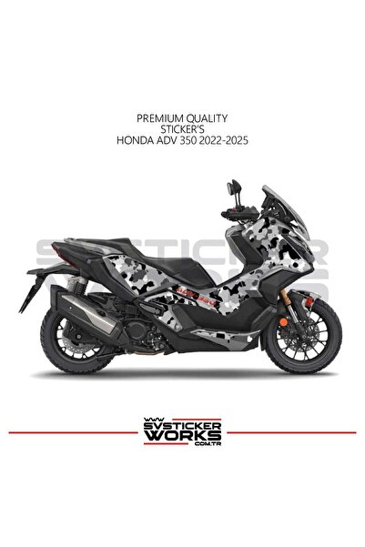 ARONA ملصق تصميم دراجة نارية من هوندا ADV350 طراز V5 مموه