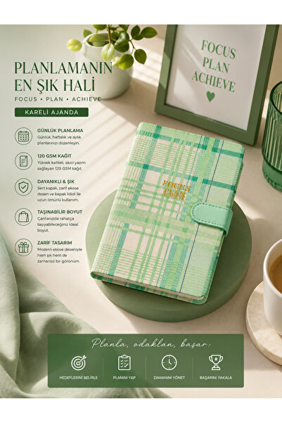 Mikro Making It Happen Pastel Not Defter Şık Günlük Planlama Defteri , ofis v...