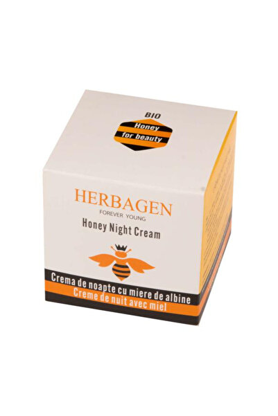 Herbagen Crema de Noapte cu Miere de Albine Bio Herbagen, 50 g