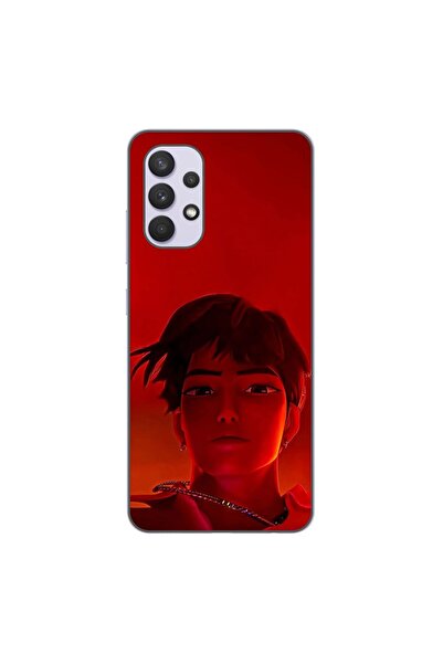 OEM Husa compatibila cu Samsung Galaxy A32 5G Silicon Gel Tpu Model KPop Demo...