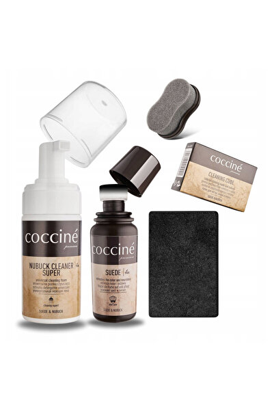Coccine Set de ingrijire a incaltamintei, Coccine, Nubuck Cleaner 100 ml + Er...
