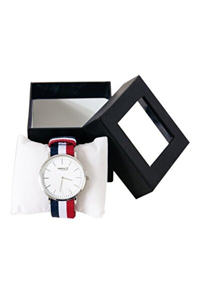 BST Ceas de mână unisex cu cuarț, carcasă metalică de 40 mm