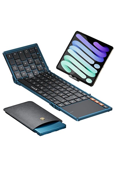 ProtoArc Tastatura Pliabila Bluetooth, Layout German QWERTZ, Portabila Cu Tou...