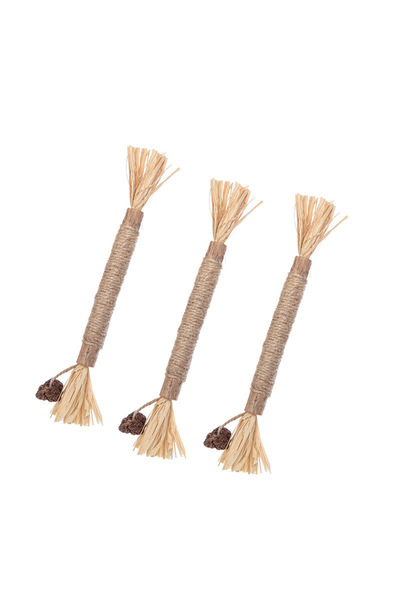 OEM SET 5 Bețișoare Naturale de Ros pentru Pisici – Jucărie Interactivă pentr...