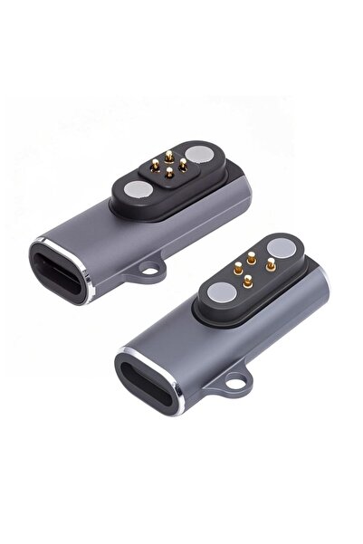 MIULEE Set 2 Adaptoare Incarcare Casti Cu Conductie Osoasa, Magnetic, Indicat...