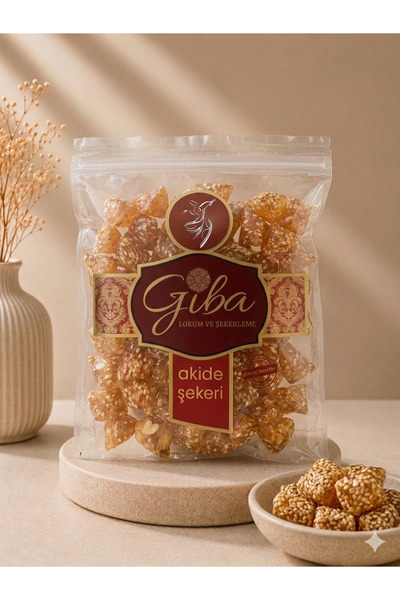 Giba Susamlı Akide Şekeri 340 gr