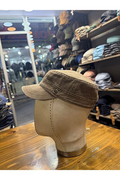 Melik şapka Summer Cotton Washed Castro Hat