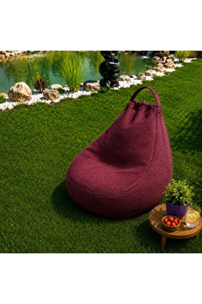 Pucioasa Fotoliu Bean Bag interior-exterior Burgundy