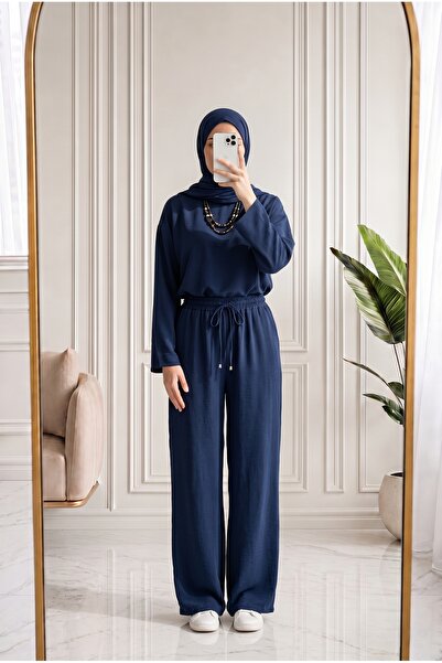 MİHRA STORE Vinista Aerobin pantalone-MT8582 tamnoplave