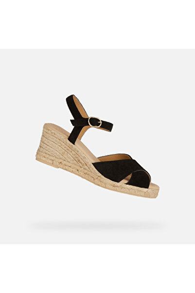 Geox Gelsa Low - Sandale de damă, Negru
