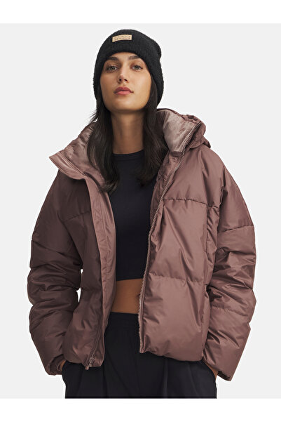 Under Armour Geacă de puf pentru femei Limitless Down Puffer Jacket-BRN