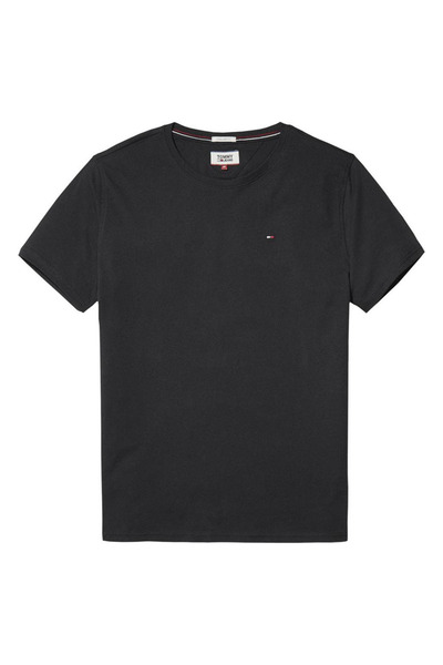 Tommy Hilfiger Tricou slim din jerseu pentru bărbați, cu mânecă scurtă, mărim...