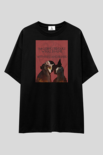 UmbraWear Tricou din seria House of the Dragon |   Tricou unisex, 100% bumbac...