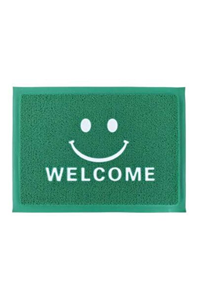 Romprofix Covoras Intrare Tip-lufa - 38x58cm / Welcome Verde Hapy
