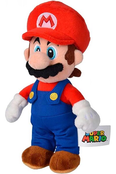 Cici Oyuncak Super Mario Peluş Oyuncak 20 cm Yumuşak Dolgulu Mario Karakter F...