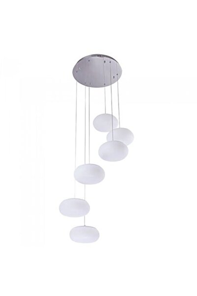 V-TAC Lampă suspendată LED reglabilă de 72W, Alb cald 3000K