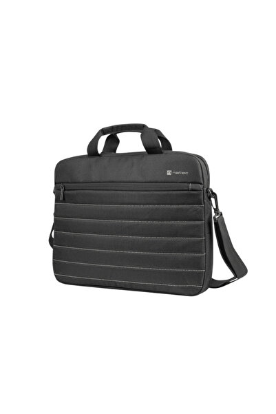 Natec Τσάντα λάπτοπ Taruca 15.6 ", 1 Θήκη, Πολυεστέρας 600D, Μαύρο