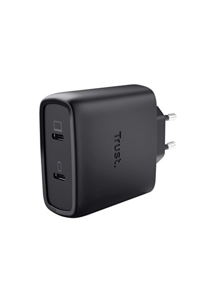 Trust Incarcator retea Trust, 65W, 2 x USB-C, negru