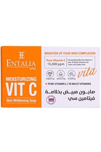 ENTALIA صابون مرطب و مبيض بخلاصة فيتامين سي من انتاليا - 100 جرام