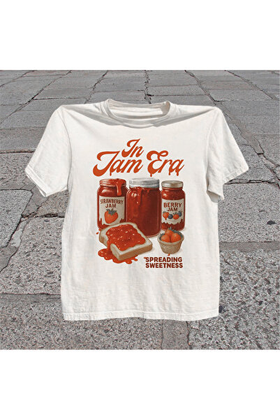 Grafftee Clothing In Jam Era Printed Unisex Oversize T-Shirt