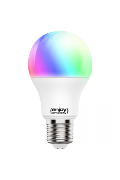 Enjoy Έξυπνη λάμπα LED A60 με WI-FI+BLE RGBW+CCT 9.2W E27 2700-6500K 806LM EL...