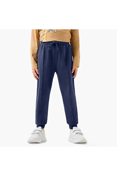 Juniors Boys Joggers with Pockets - Cotton - Drawstring Waist