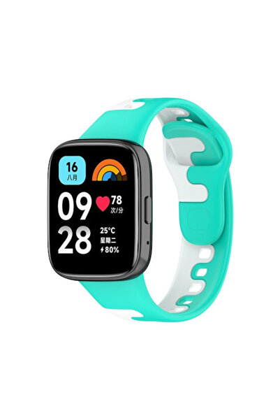 OEM Δίχρωμο λουράκι σιλικόνης λευκό (Redmi Watch 33)