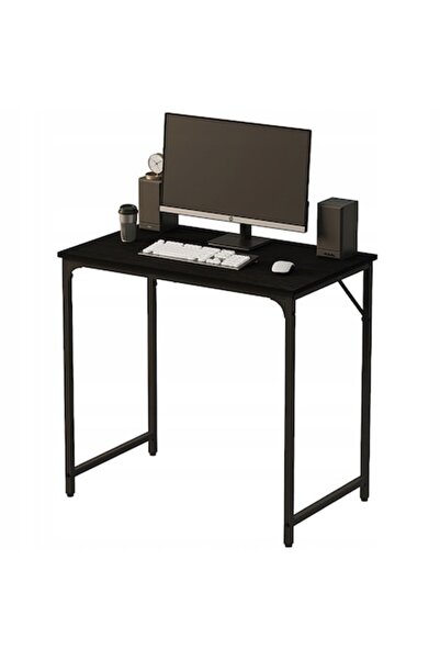Muvu Birou de calculator – Negru, Industrial, Stil modern loft, 80 cm