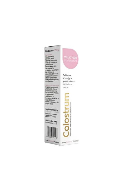 unbrand Colostrum Polska Colostrum Vitamina C 1000 Duo 20 Comprimate