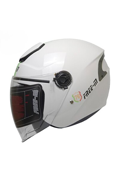 Free-M 665VR Güneş Vizörlü Açık Kask