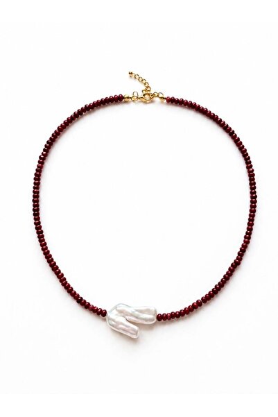 Venus Design Pearl-Coral Necklace