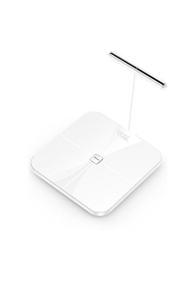 AWEI Cântar de greutate corporală multifuncțional SS1 Bluetooth 5.0 500mAh alb