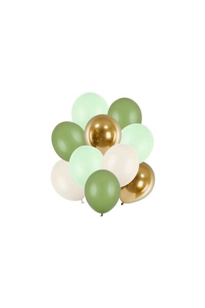 Partydeco Set de baloane din latex, mix (1 pachet / 10 buc.)