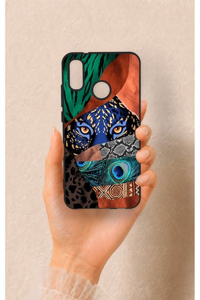 Vip Case Huawei P20 Lite Compatible Amazon Tiger Pattern Silicone Case